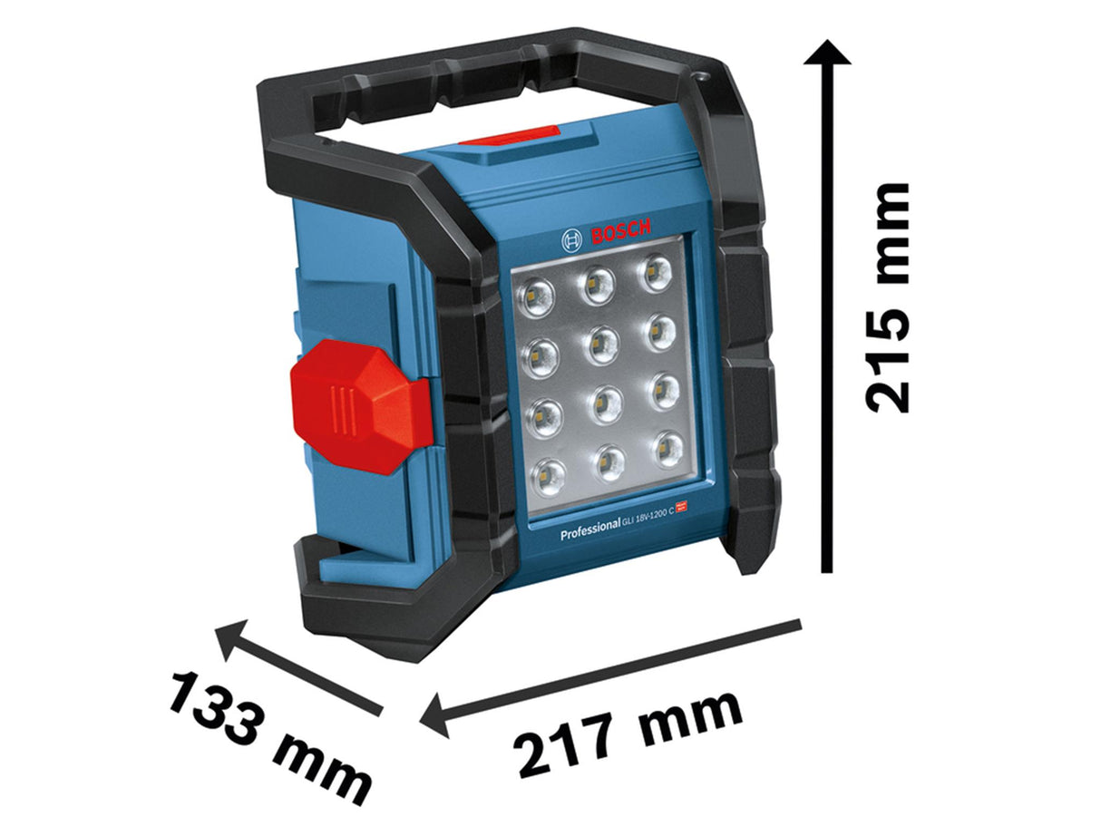 Bosch GLI 18V-1200 C Cordless Mini Jobsite Light 18V Bare Unit