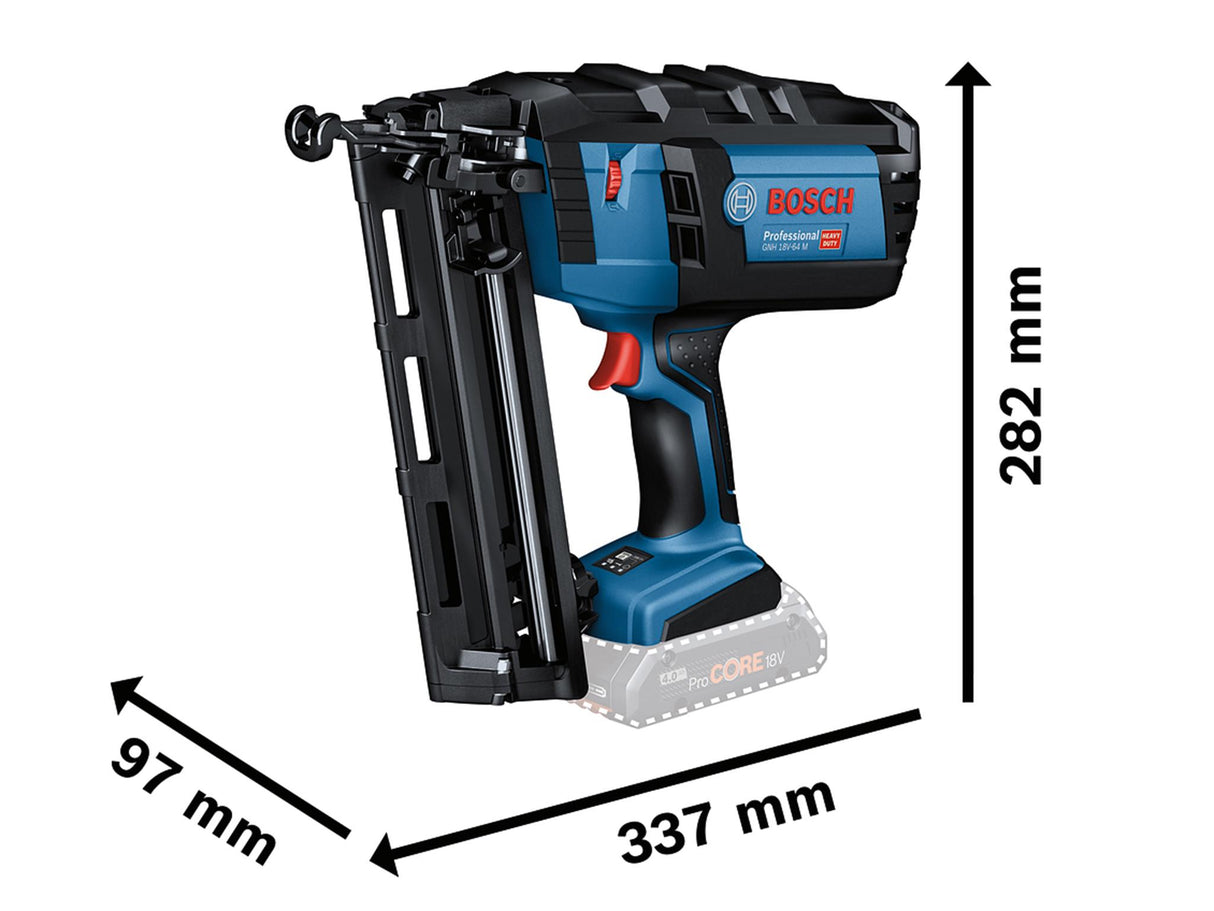 Bosch GNH 18V-64 M Professional Brad Nailer