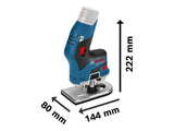 Bosch GKF 12V-8 Professional Palm Router 12V Bare Unit