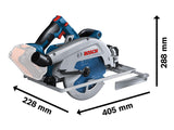 Bosch GKS 18V-68 GC Pro BITURBO Circular Saw