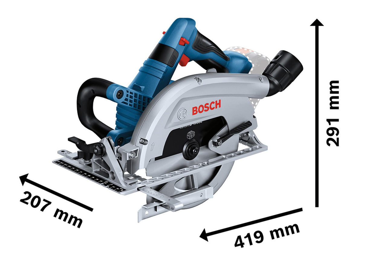 Bosch GKS 18V-70 L Professional BITURBO Circular Saw 18V Bare Unit