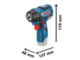 Bosch GDR 12V-115 Professional 3/8in Impact Wrench 12V Bare Unit