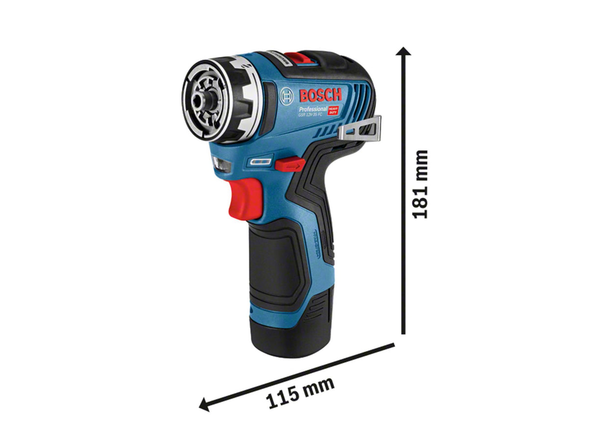Bosch GSR 12V-35 FC Pro FlexiClick Drill Driver