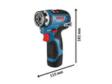 Bosch GSR 12V-35 FC Pro FlexiClick Drill Driver
