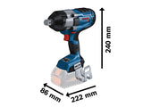 Bosch GDS 18V-1050 HC Pro BITURBO 3/4in Impact Wrench 18V Bare Unit