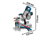Bosch GCM 18V-216 Professional BITURBO Mitre Saw 18V Bare Unit