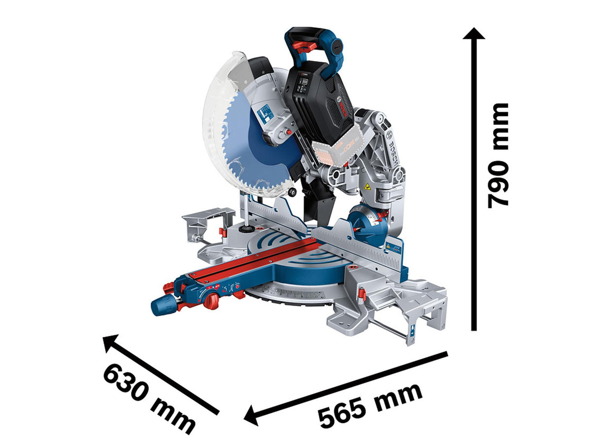 Bosch GCM 18V-305 GDC Professional BITURBO Mitre Saw 18V Bare Unit