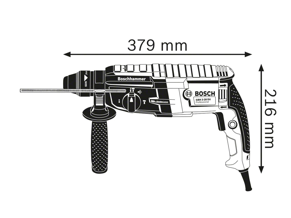 Bosch GBH 2-28 SDS-Plus Professional Rotary Hammer