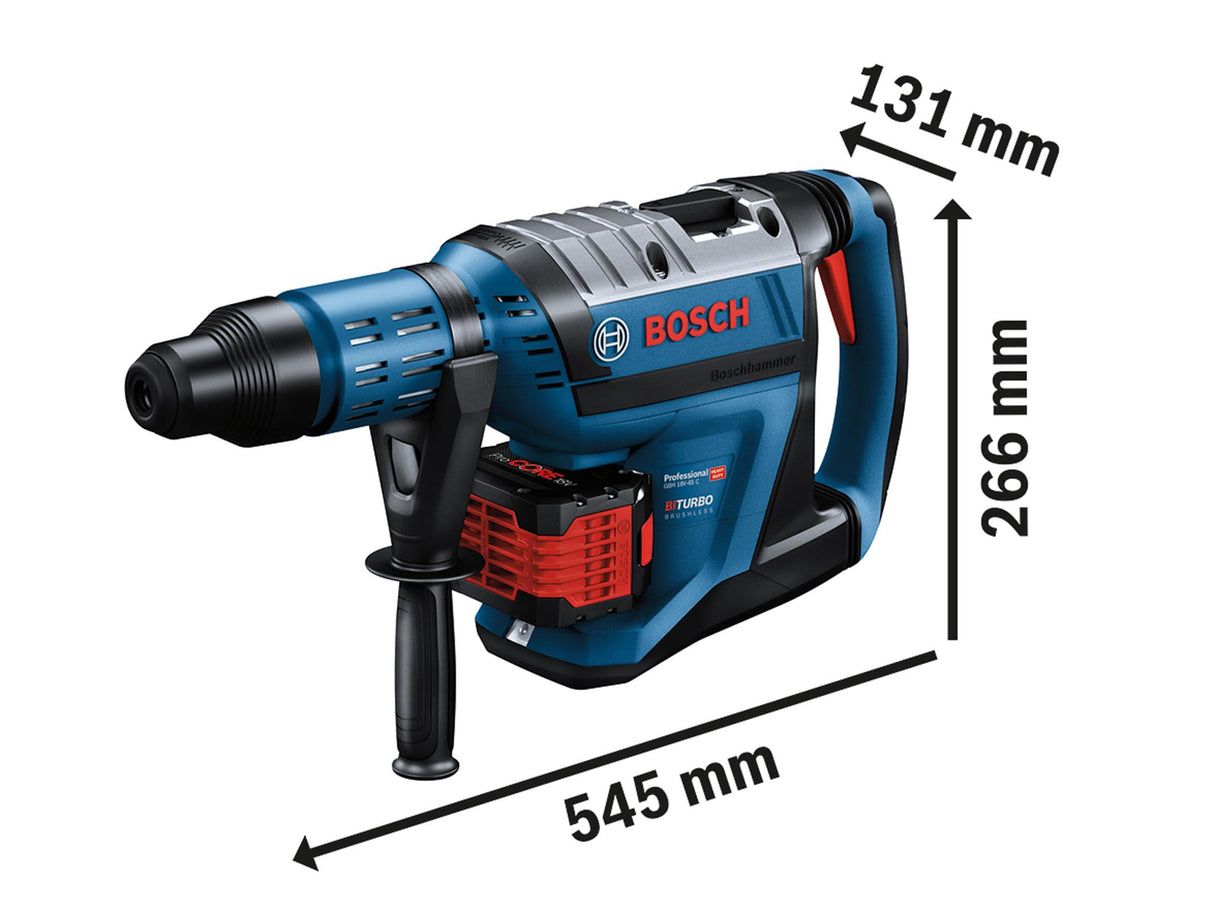 Bosch GBH 18V-45 C Pro BITURBO SDS-Max Rotary Hammer