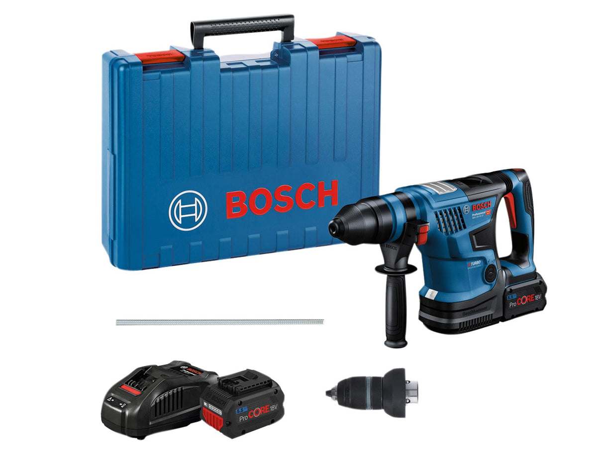 Bosch GBH 18V-34CF Pro BITURBO SDS-Plus Rotary Hammer