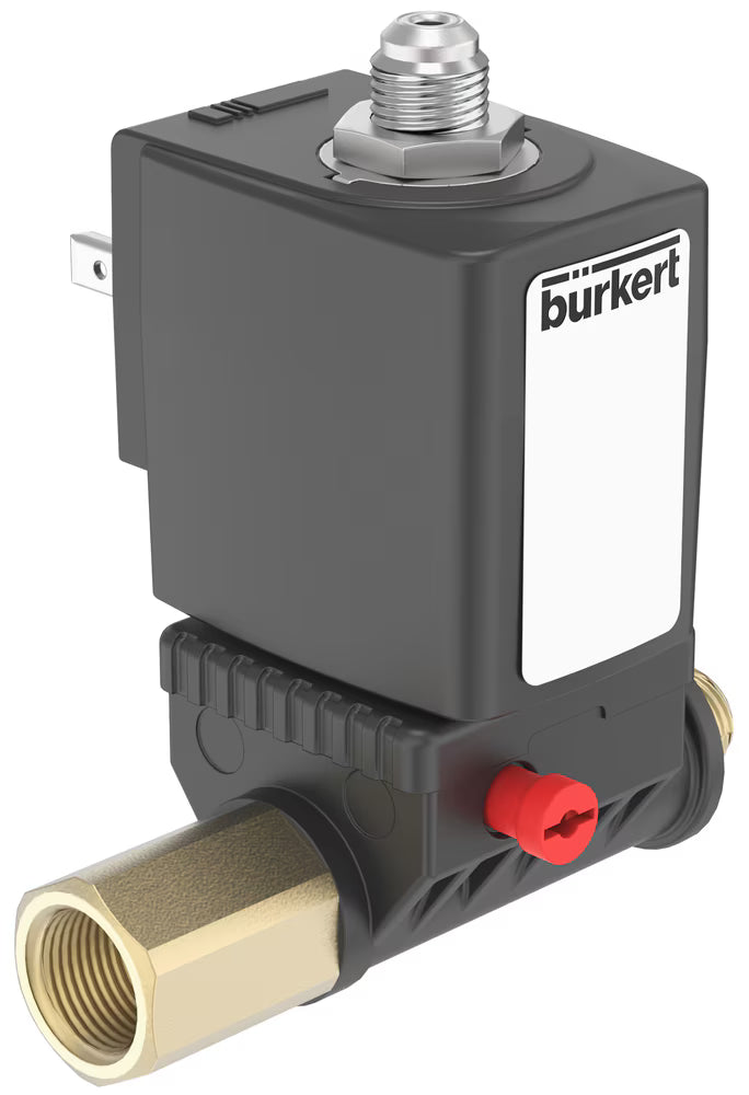 Burkert Type 6014 - Direct-acting 3/2-way plunger valve