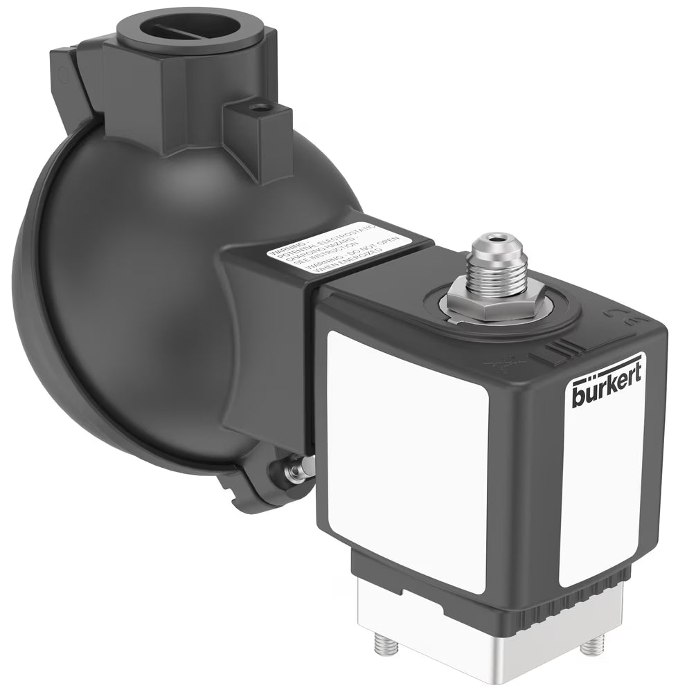 Burkert Type 6014 - Direct-acting 3/2-way plunger valve