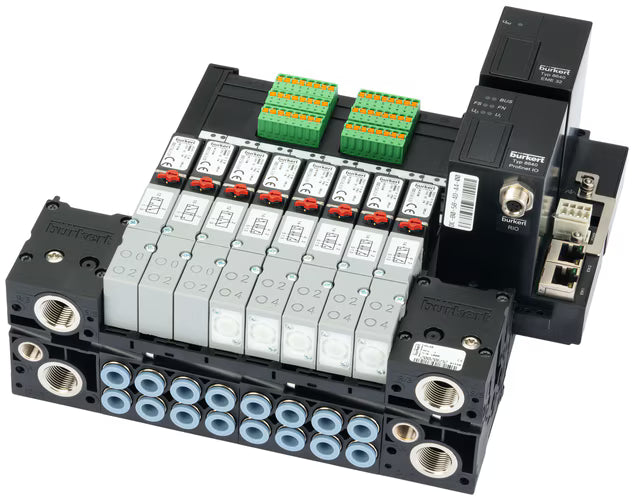 Burkert Type 8640 - Modular valve island for pneumatics