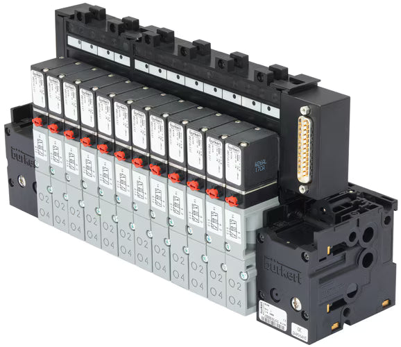 Burkert Type 8640 - Modular valve island for pneumatics
