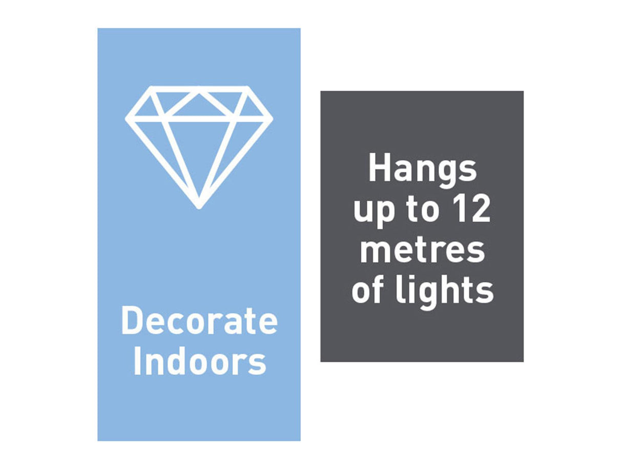 Command Clear Decorating Clips with Clear Strips (Pack 20)