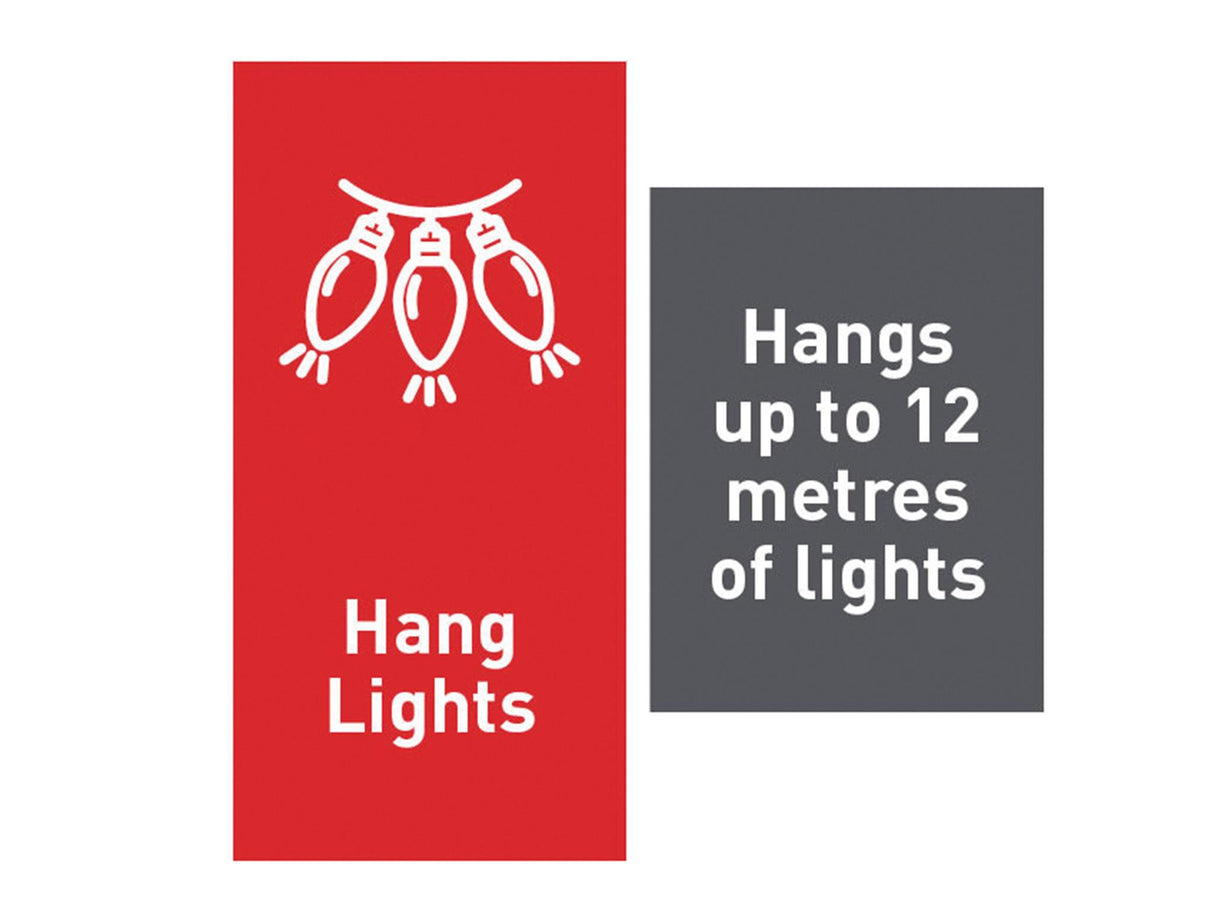 Command White Decorating Clips