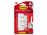 Command White Wire Hooks