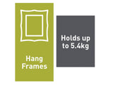 Command Picture Hanging Strips Set, Small & Medium (Pack 12)