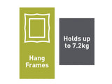 Command Picture Hanging Strips Set, Medium & Large (Pack 12)
