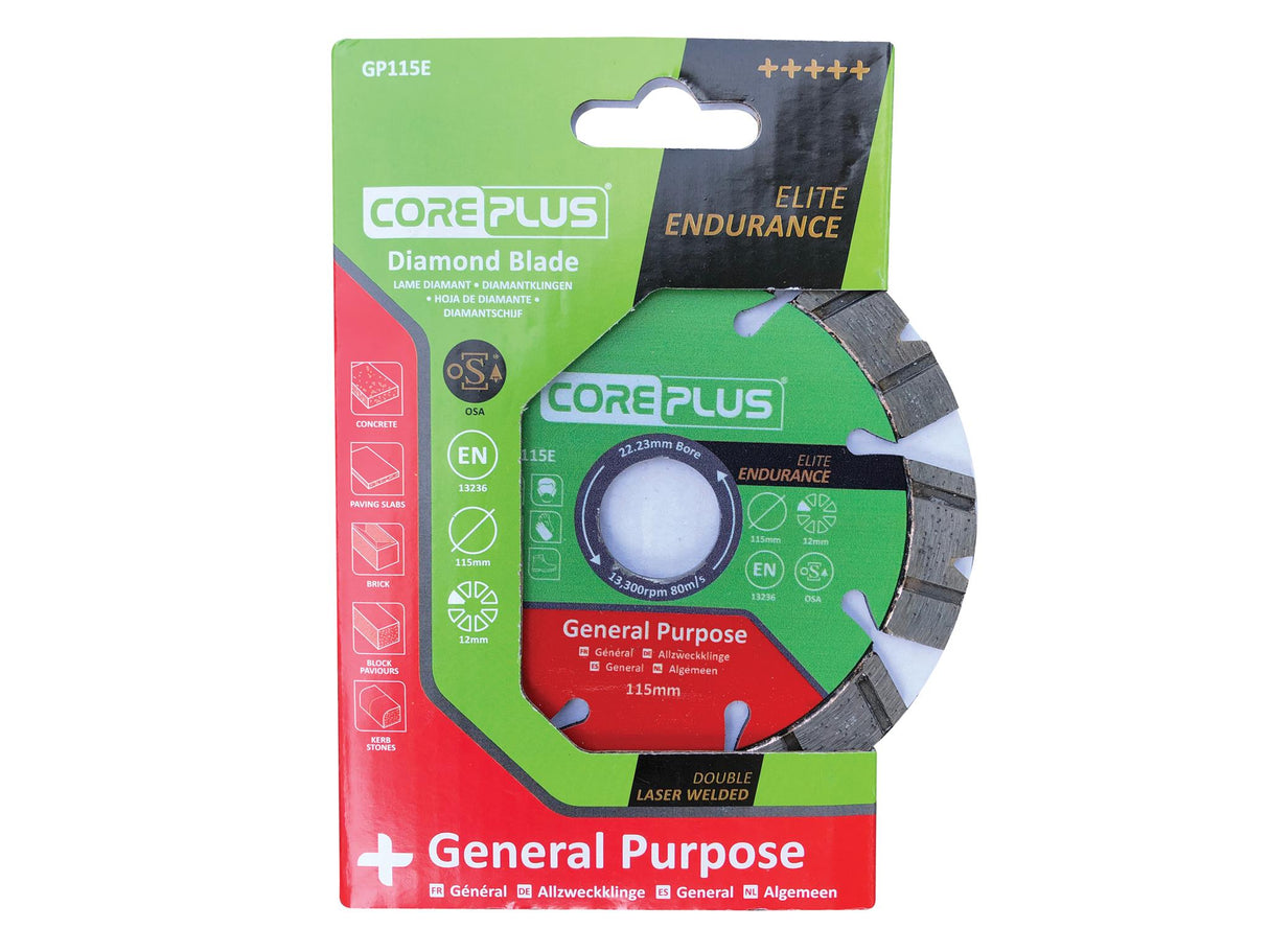 CorePlus Elite General-Purpose Diamond Blade