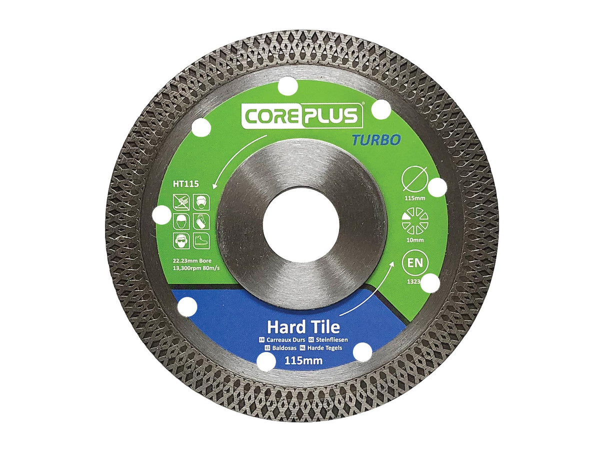 CorePlus Hard Tile Turbo Diamond Blade