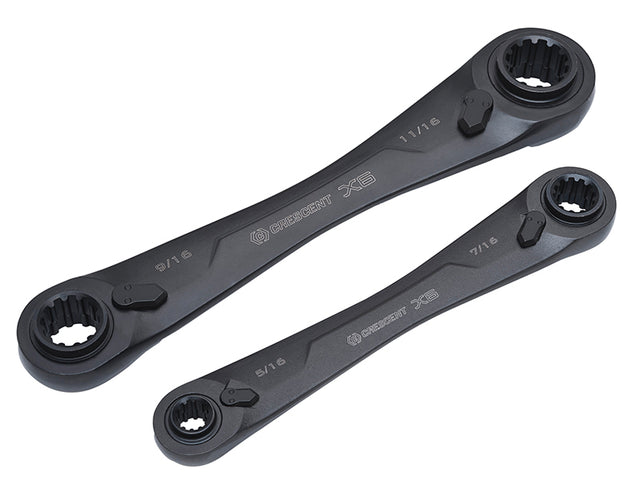 Crescent® X6™ Ratcheting Spanner Set, 2 Piece