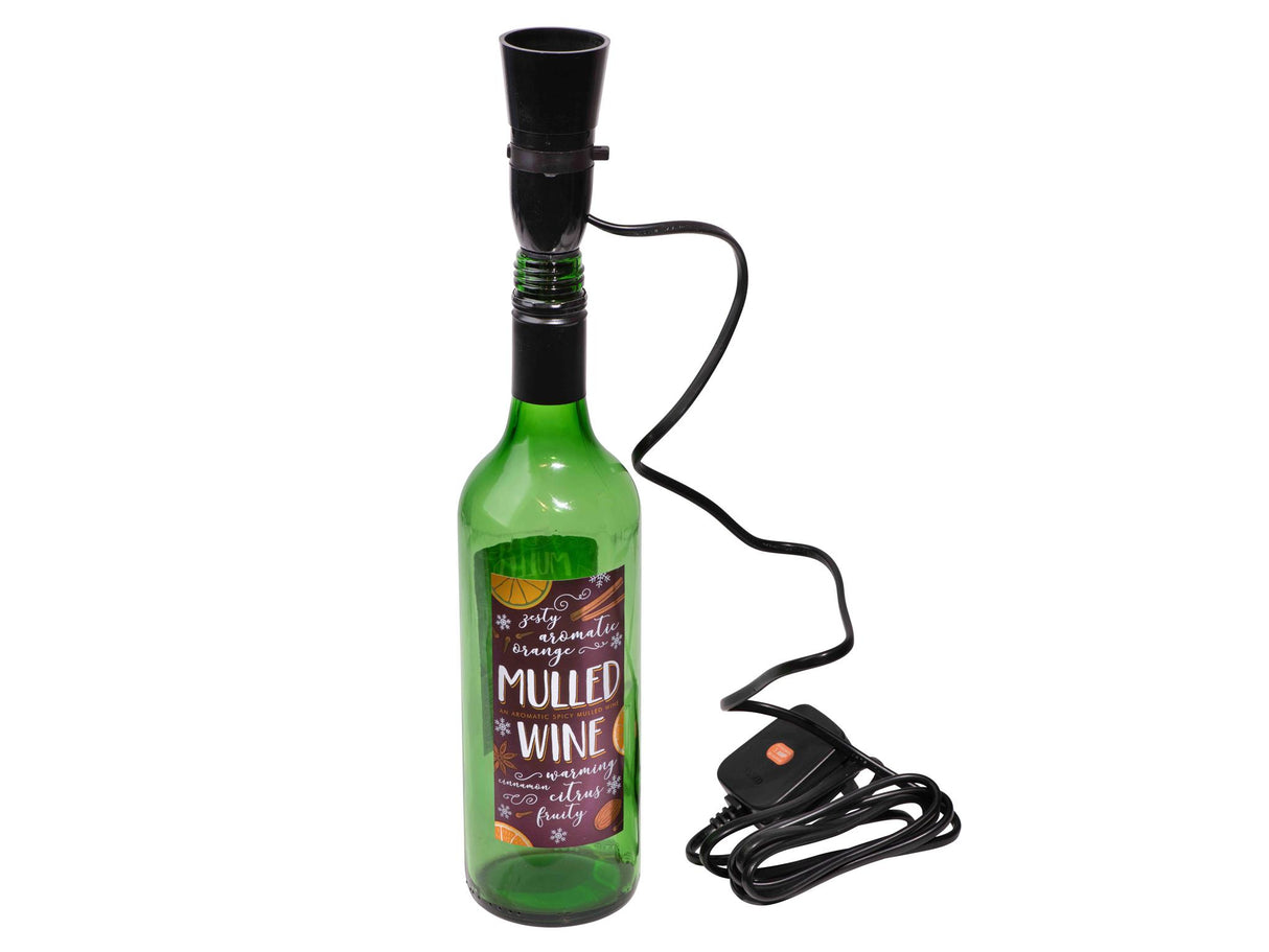 Dencon Bottle B22 Lamp Adaptor with Flex & Plug