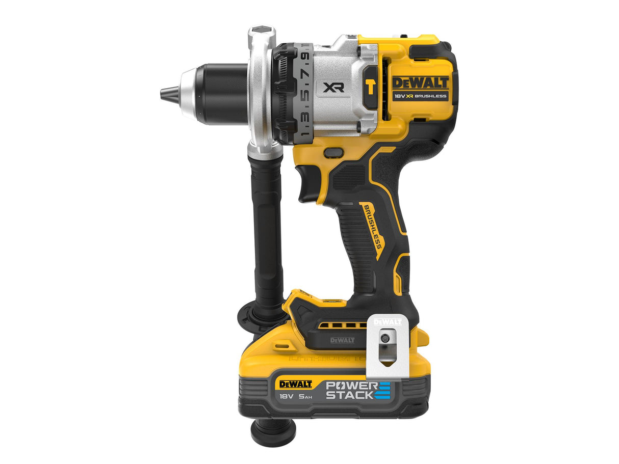 DEWALT DCD1007H2T Hammer Drill 18V 2 x 5.0Ah POWERSTACK Li-ion