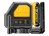 DEWALT DCE088D1R Self-Levelling Red Cross Line Laser 12V 1 x 2.0Ah Li-ion