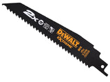 DEWALT 2X Life Reciprocating Blade, Wood & Nail
