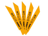 DEWALT Bi-Metal Reciprocating Blades, Plastic & Pipes