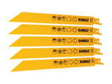 DEWALT Bi-Metal Reciprocating Blades, Metal Cutting
