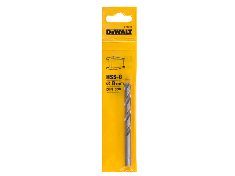 DEWALT HSS-G Jobber Drill Bit
