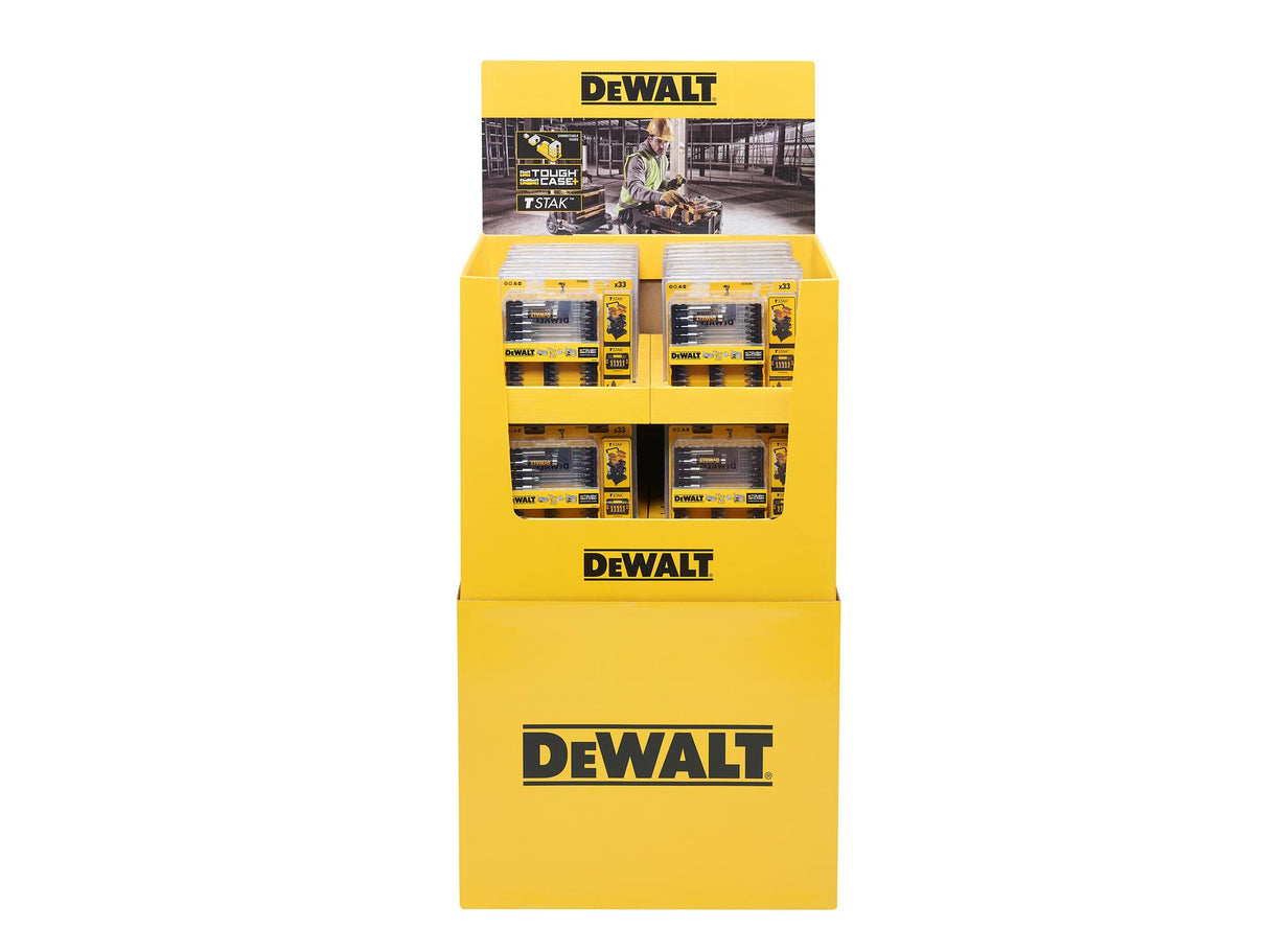 DEWALT FSDU Merch Tower with 40 x DT70709 Screwdriving Sets