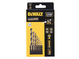 DEWALT DT20620 Black & Gold HSS Drill Set, 7 Piece