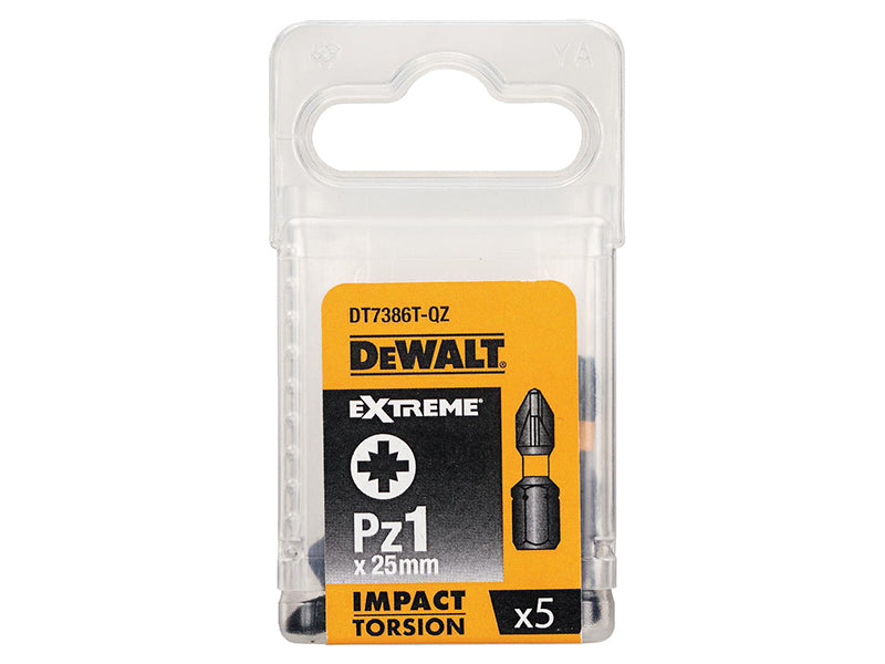 DEWALT Extreme Impact Torsion Bits, Pozidriv