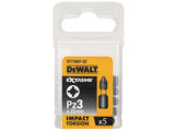 DEWALT Extreme Impact Torsion Bits, Pozidriv