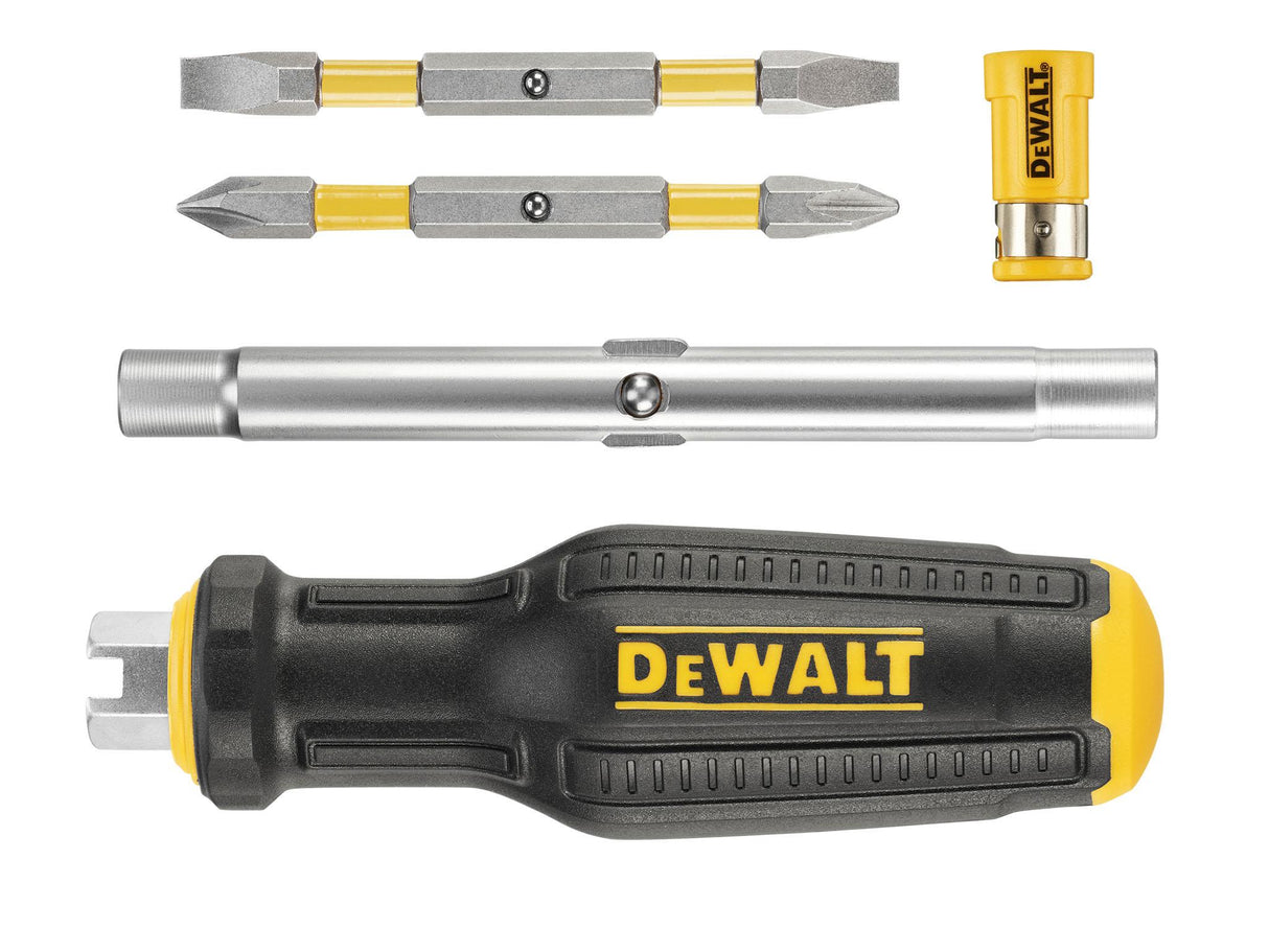 DeWALT Hand Tools Full Fit 6-way Multi-bit Screwdriver