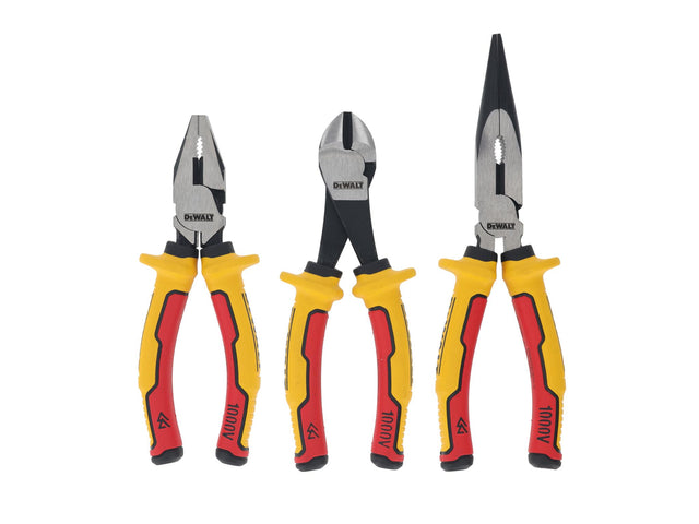 DeWALT Hand Tools VDE Plier Set, 3 Piece