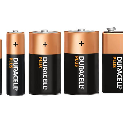 Duracell Plus Power +100% Batteries