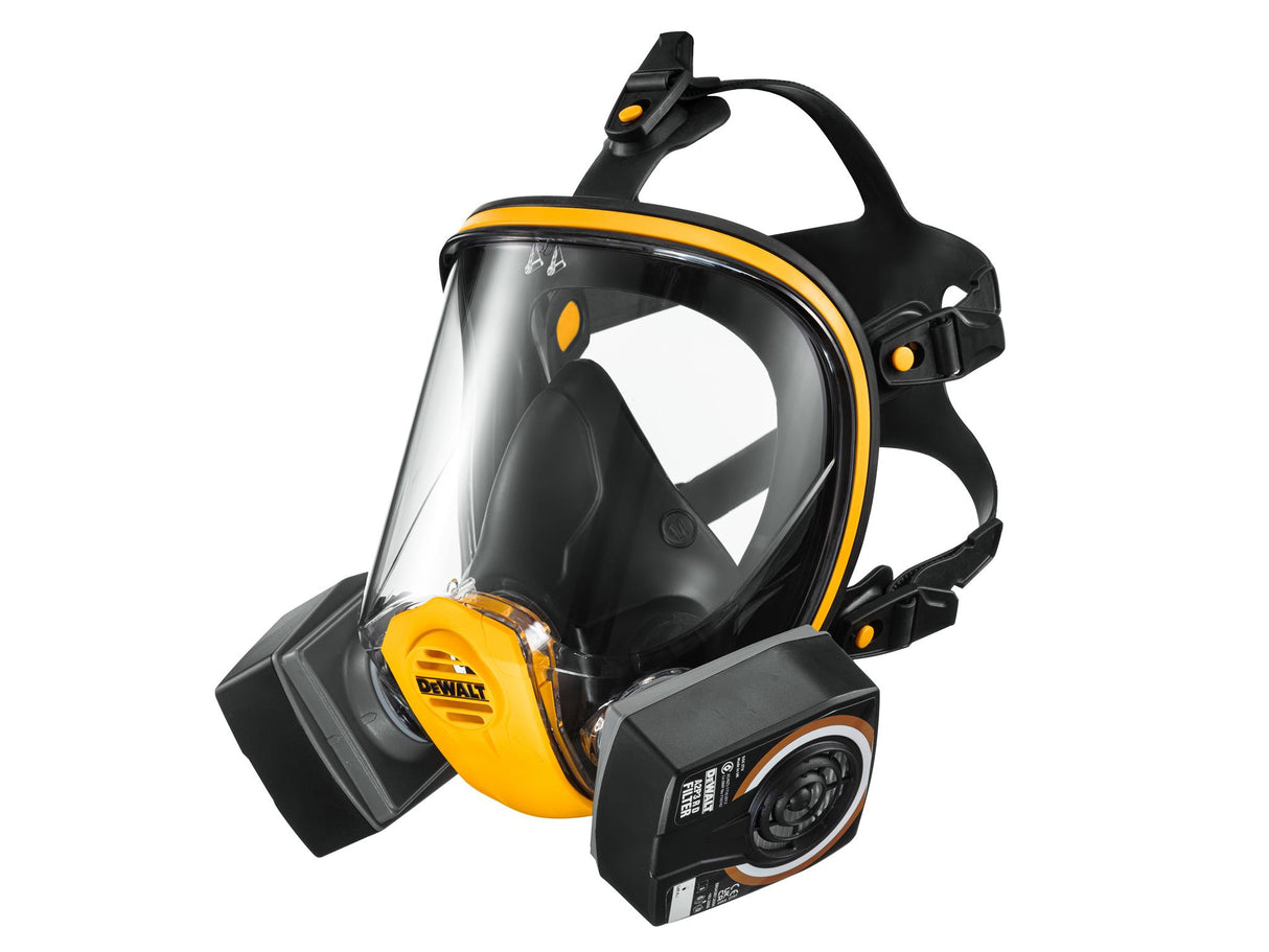 DEWALT Respiration Full  Mask Respirator with A2P3 filters