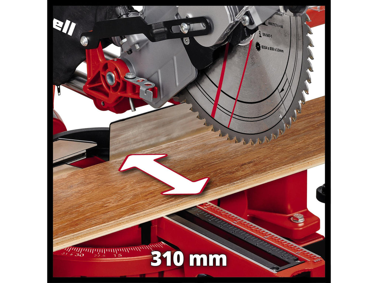 Einhell TC-SM 2531/2 U Sliding Mitre Saw 254mm 1900W 240V