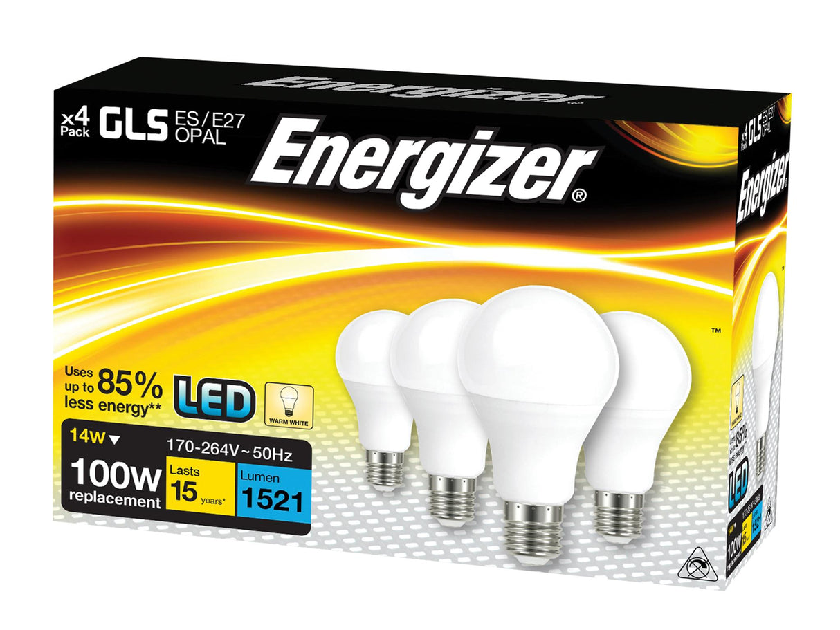 Energizer® LED Opal GLS Non-Dimmable Bulb