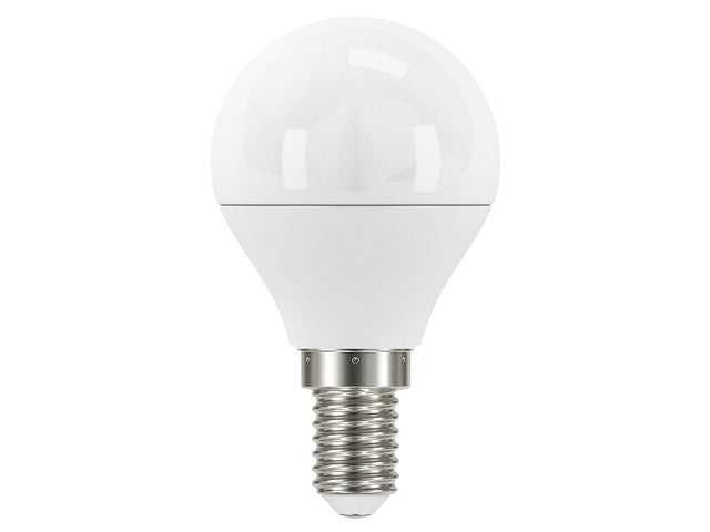 EnergizerÂ® LED SES (E14) Opal Golf Non-Dimmable Bulb, Warm White 470 lm 5.2W