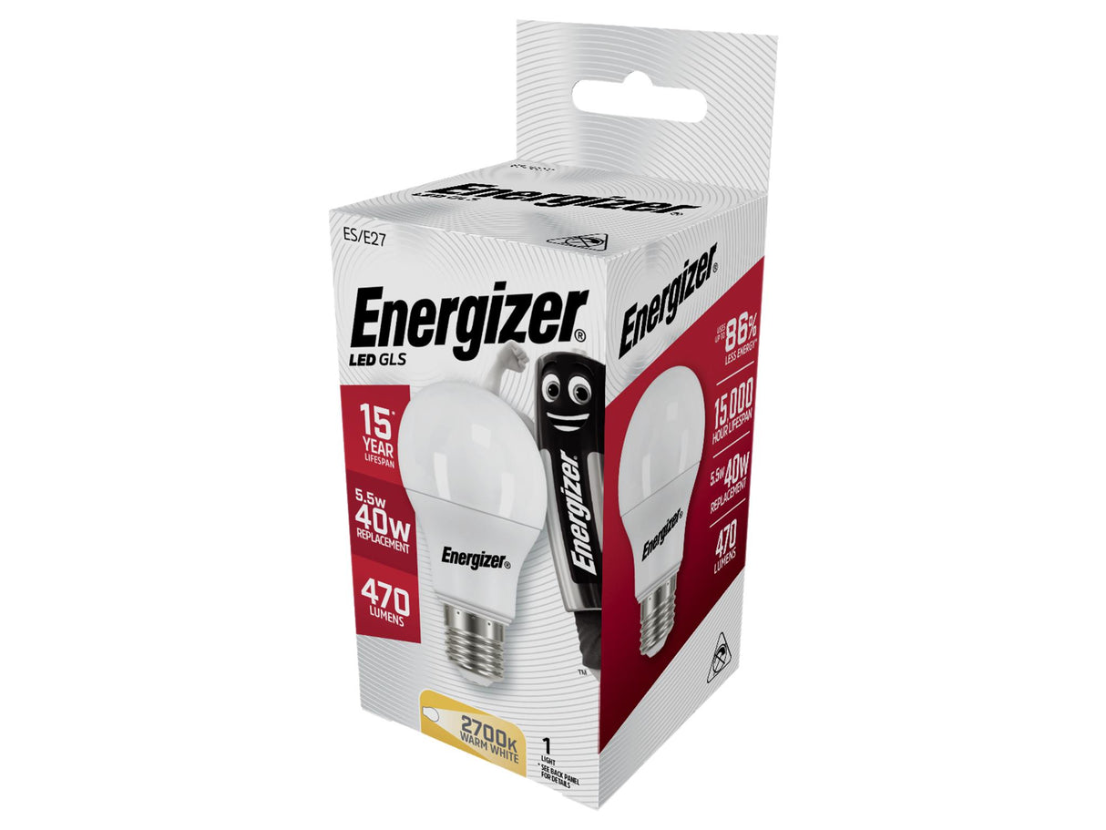 Energizer® LED Opal GLS Non-Dimmable Bulb