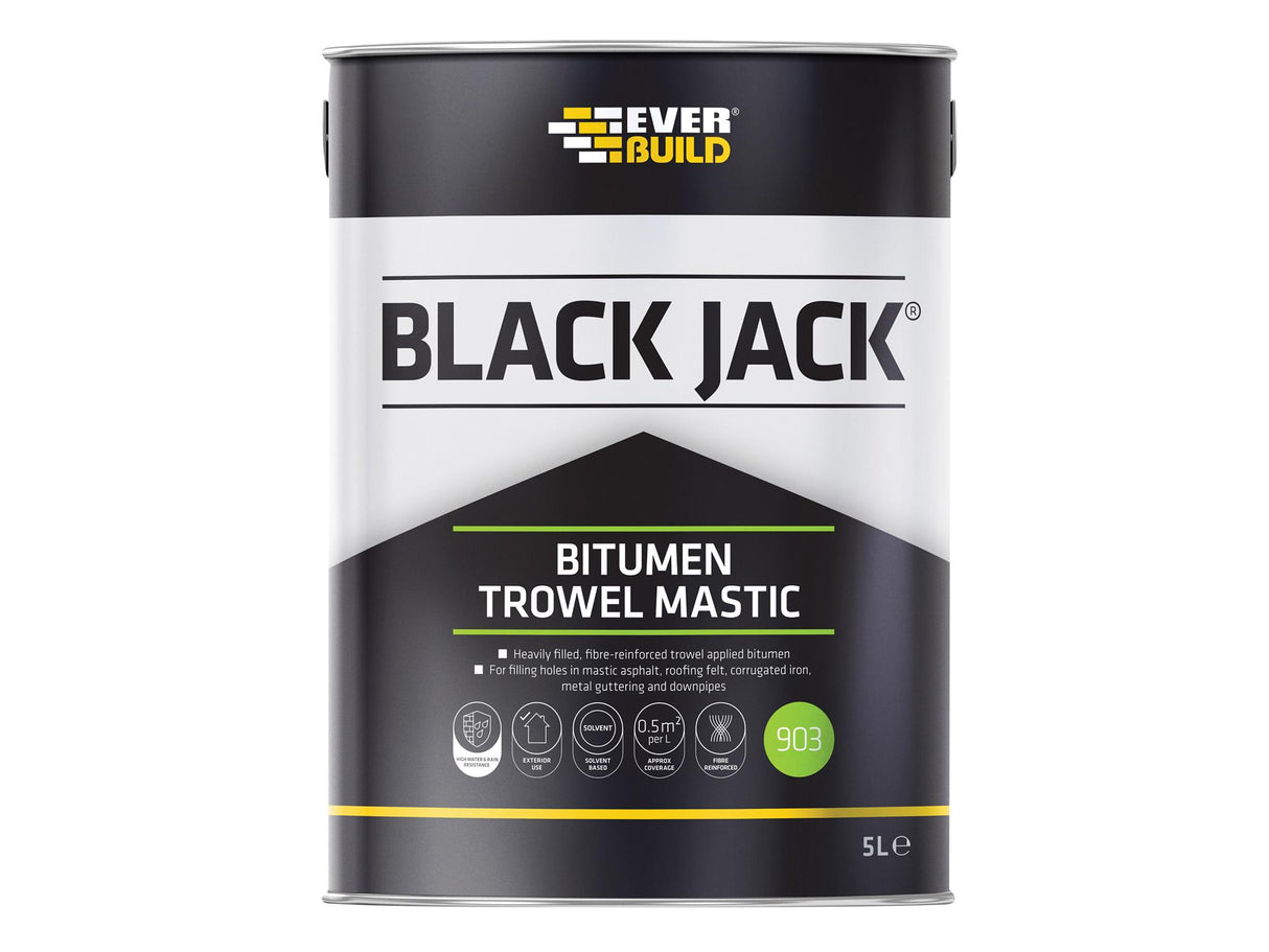 Everbuild Sika Black Jack® 903 Bitumen Trowel Mastic