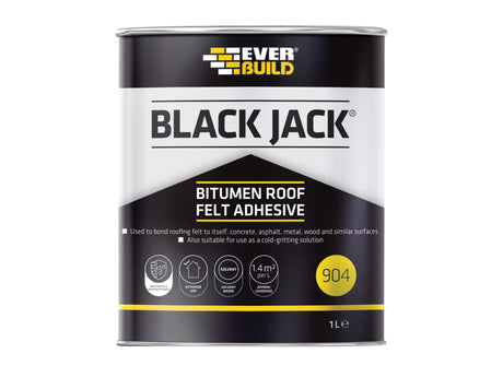Everbuild Sika Black Jack® 904 Bitumen Roof Felt Adhesive