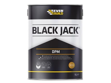 Everbuild Sika Black Jack® 908 D.P.M. 5 litre