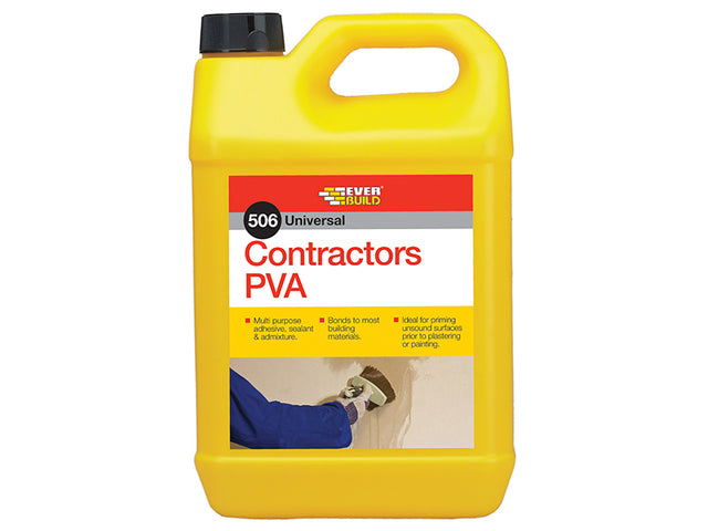 Everbuild Sika Contractor's PVA 5 litre