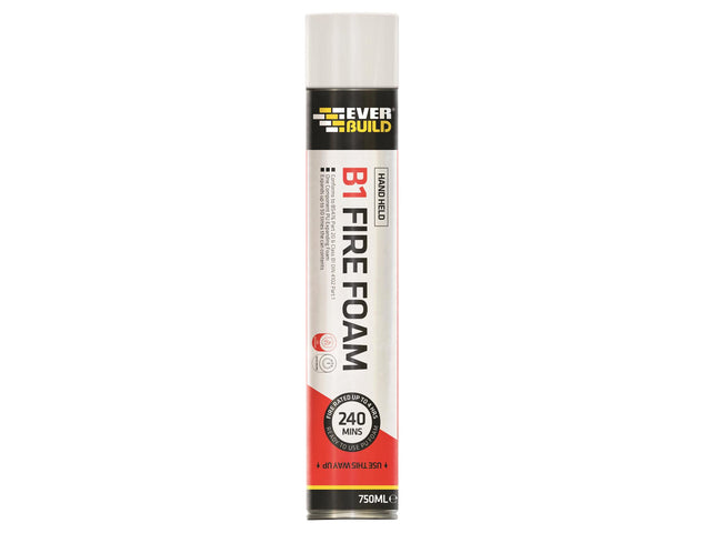Everbuild Sika Fire Foam B1 Hand Grade Aerosol 750ml